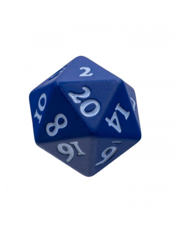 Juego de Dos Dados Vivid Heavy Metal Azul Oscuro Ultra Pro