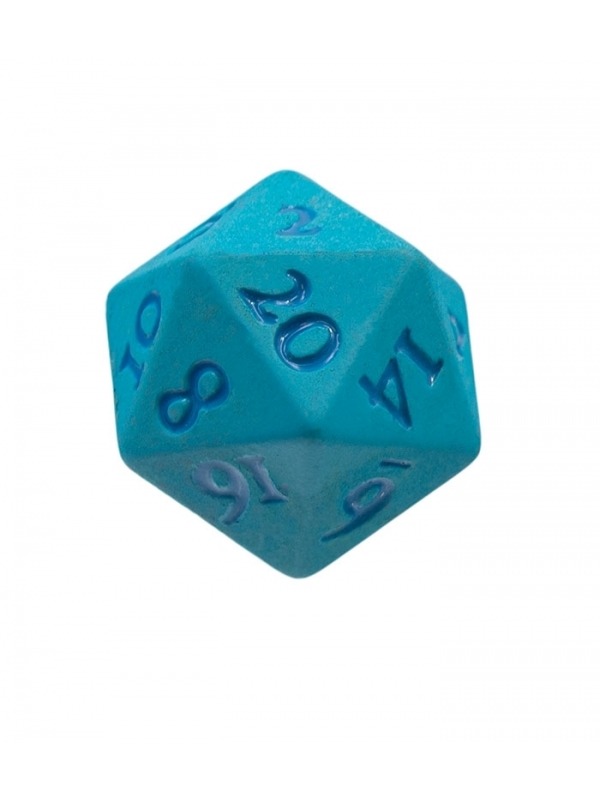 Juego de Dos Dados Vivid Heavy Metal Azul Ultra Pro