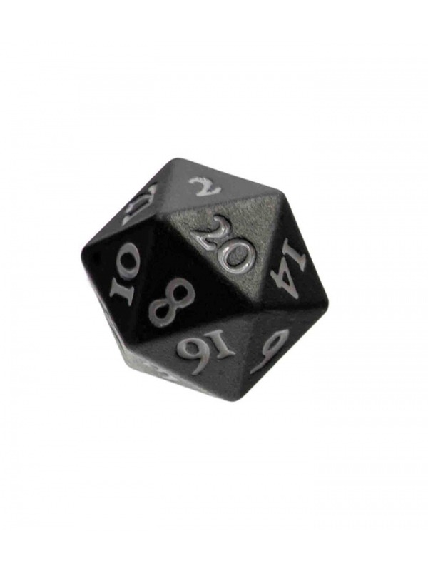 Juego de dos Dados Vivid Heavy Metal Negro Ultra Pro