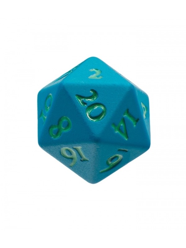 Juego de Dos Dados Vivid Heavy Metal Turquesa Ultra Pro