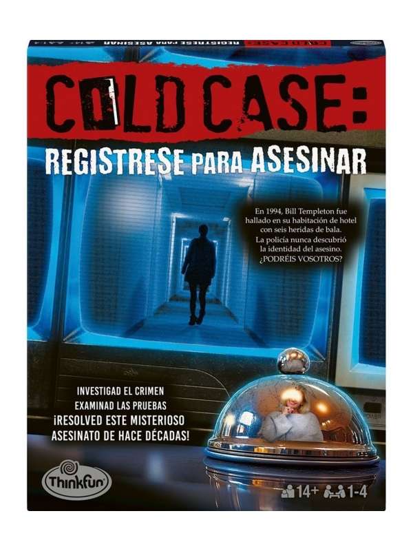 Juego de Mesa Cold Case 5: Registrese para asesinar - Ravensburger