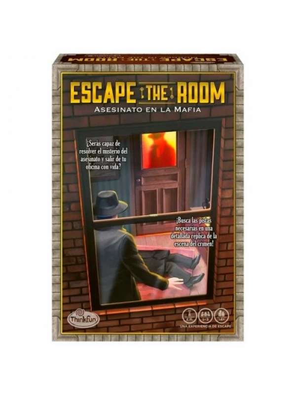 Juegos de tablero Escape the Room - Asesinato en la mafia de ThinkFun