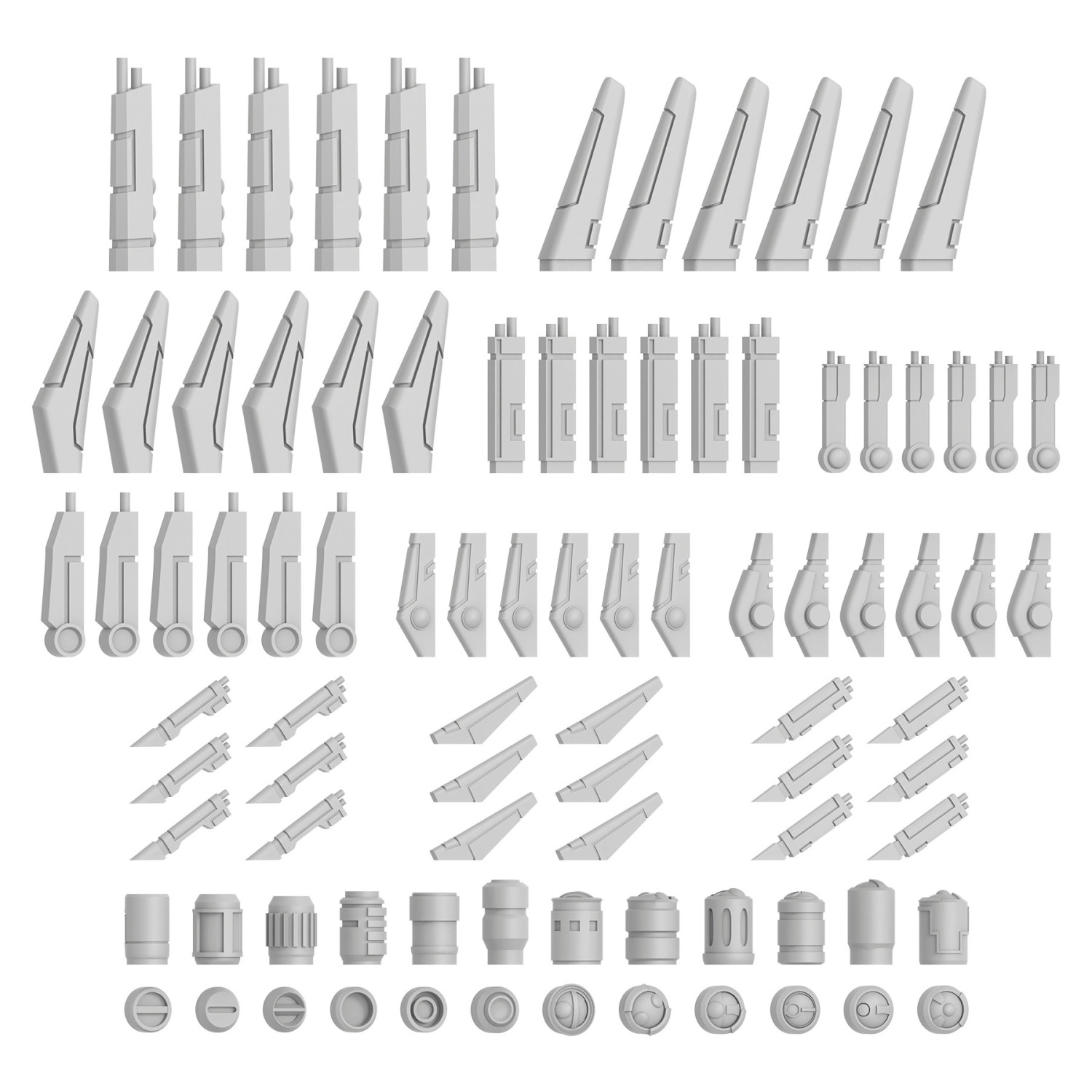 Kit Conversion Mecha - Accesorios traje de combate TAU