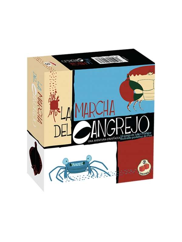 La Marcha del Cangrejo Juego de mesa en Español - 2Tomatoes Games