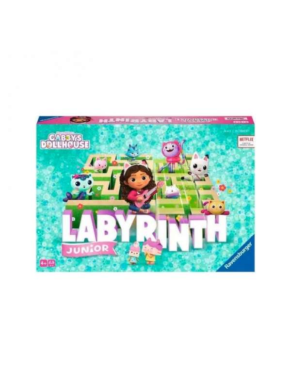 Labyrinth Gabby Dollhouse en Español Juego de mesa Ravensburger
