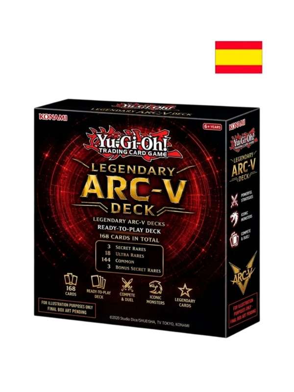 Legendary Collection ARC - V Decks (3 Mazos) Español - Yu - Gi - Oh!