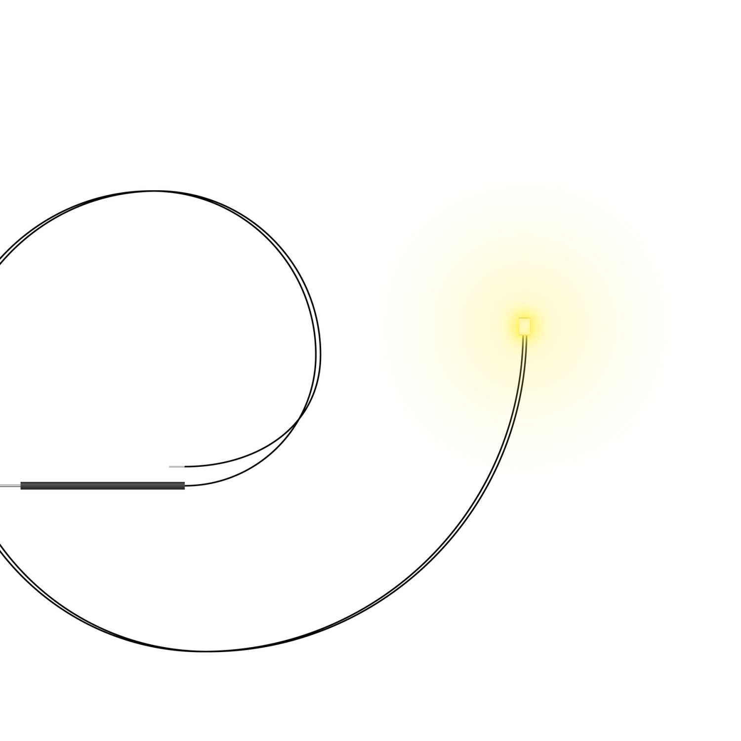 Luces LED BLANCO calido - 1mm