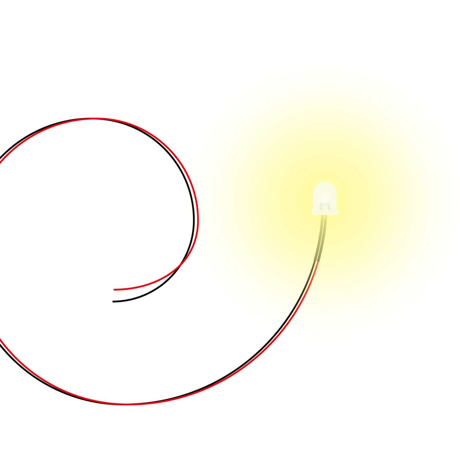 Luces LED BLANCO calido - 3mm