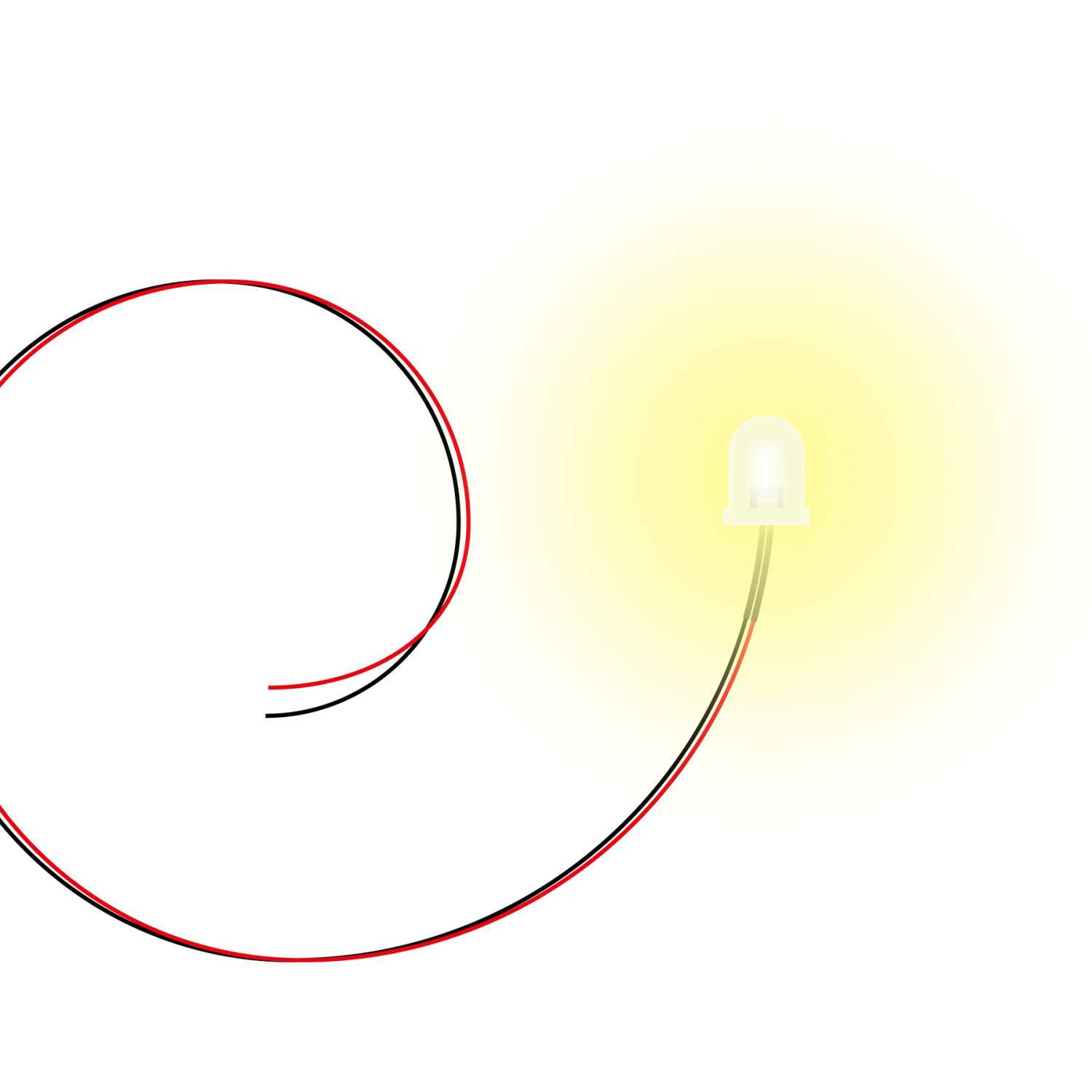 Luces LED BLANCO calido - 5mm