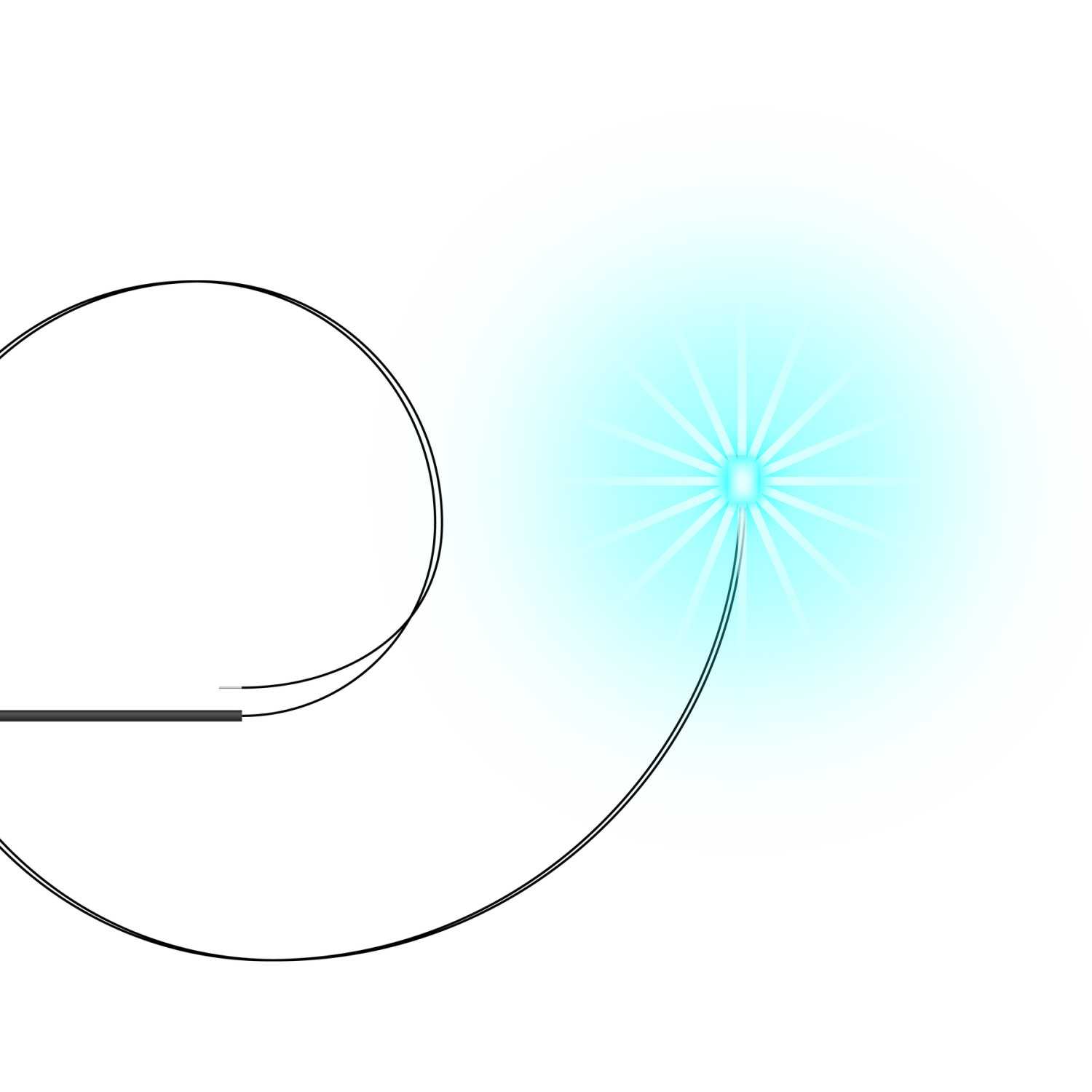 Luces LED INTERMITENTES - BLANCO frio - 2mm