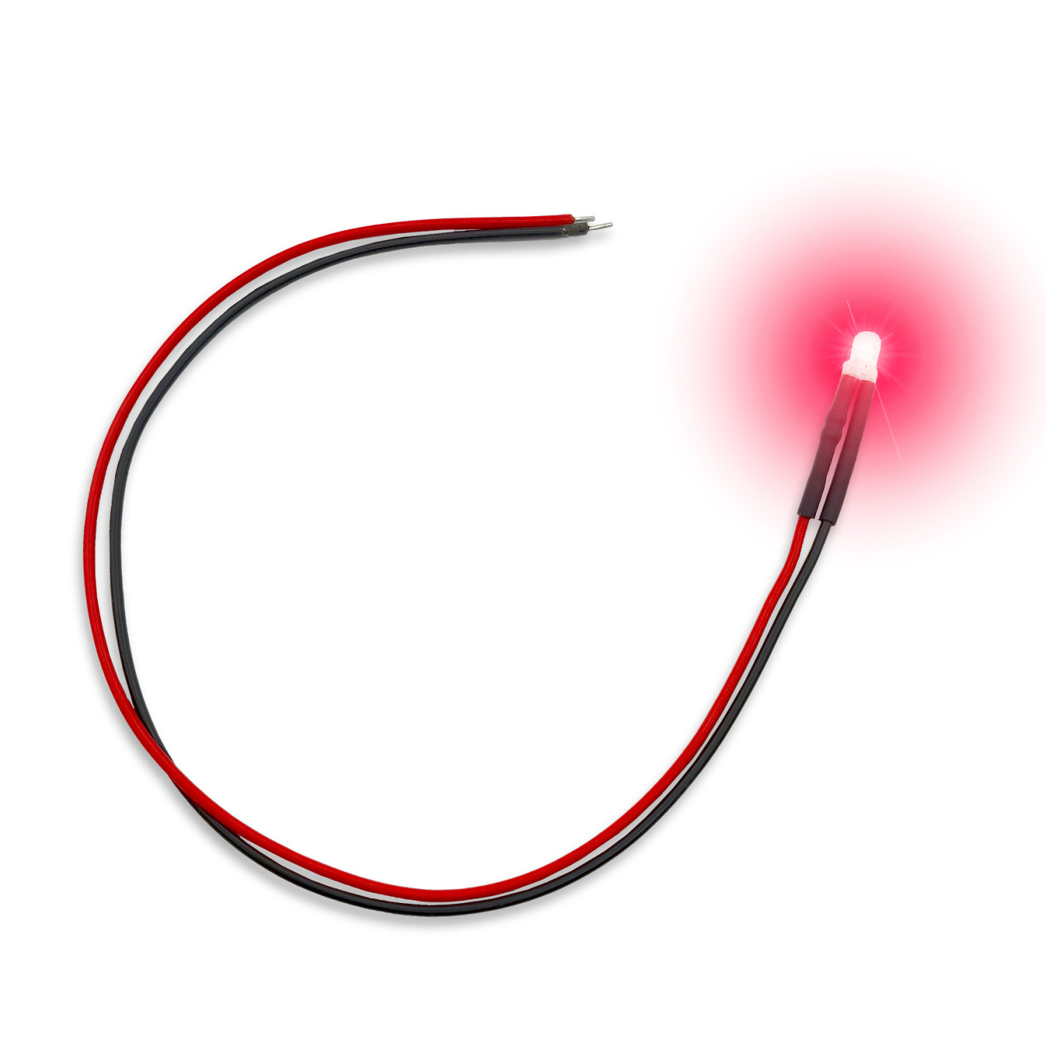 Luces LED Parpadeantes Rojas 3mm