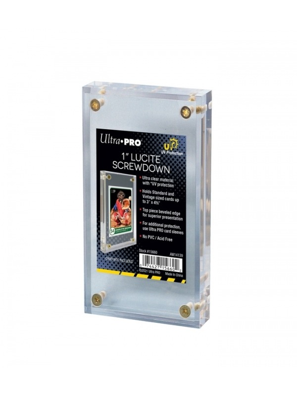 Lucite Card Display - 1" UV