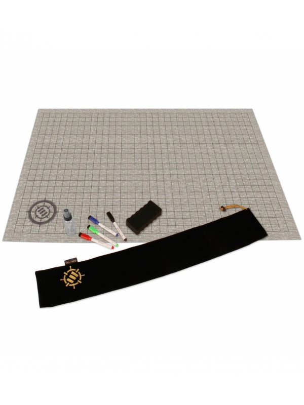 Mapa DnD 24x36 Pizarra Borrable Color Piedra - Enhance Gaming