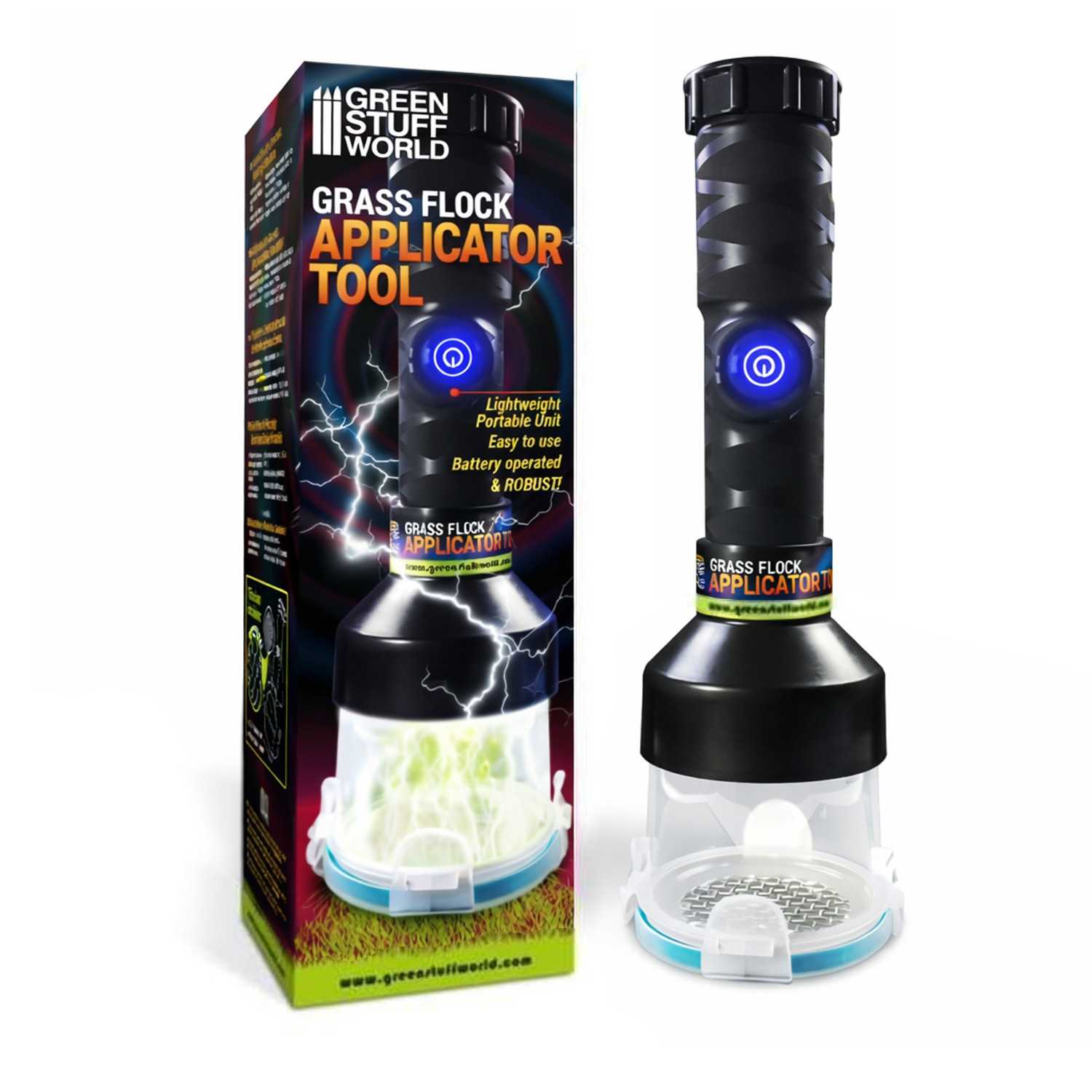 Máquina de Flocado Electrostática Portátil