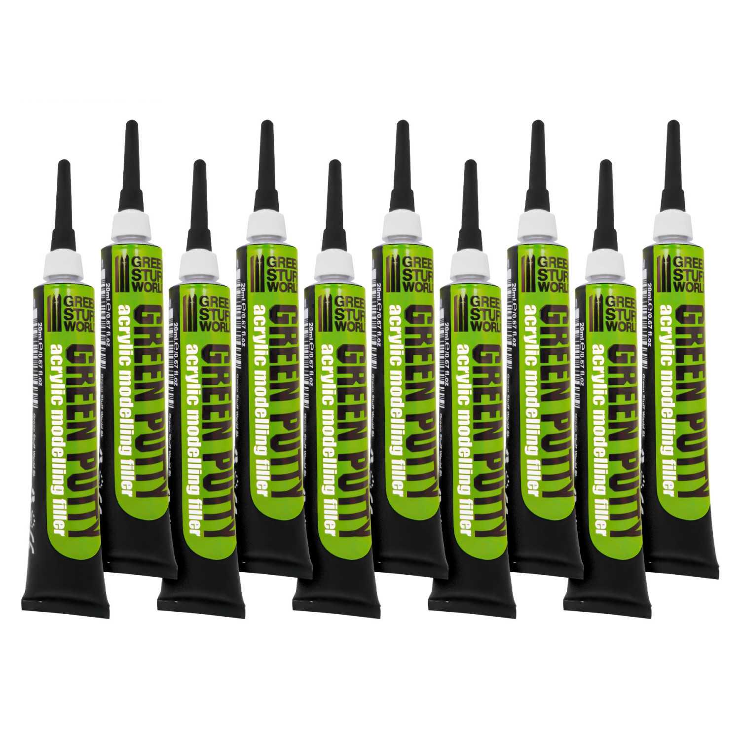 Masilla plastica Green Putty (Pack x10)
