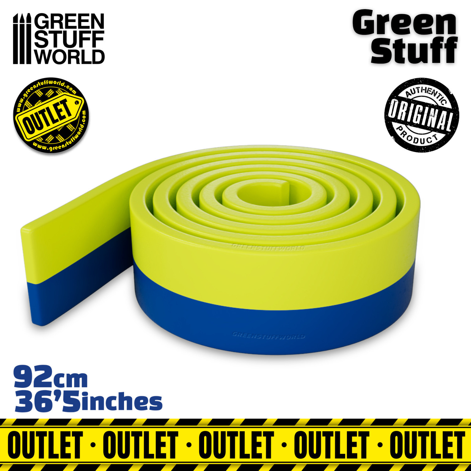 Masilla verde en Rollo 92 cm – OUTLET