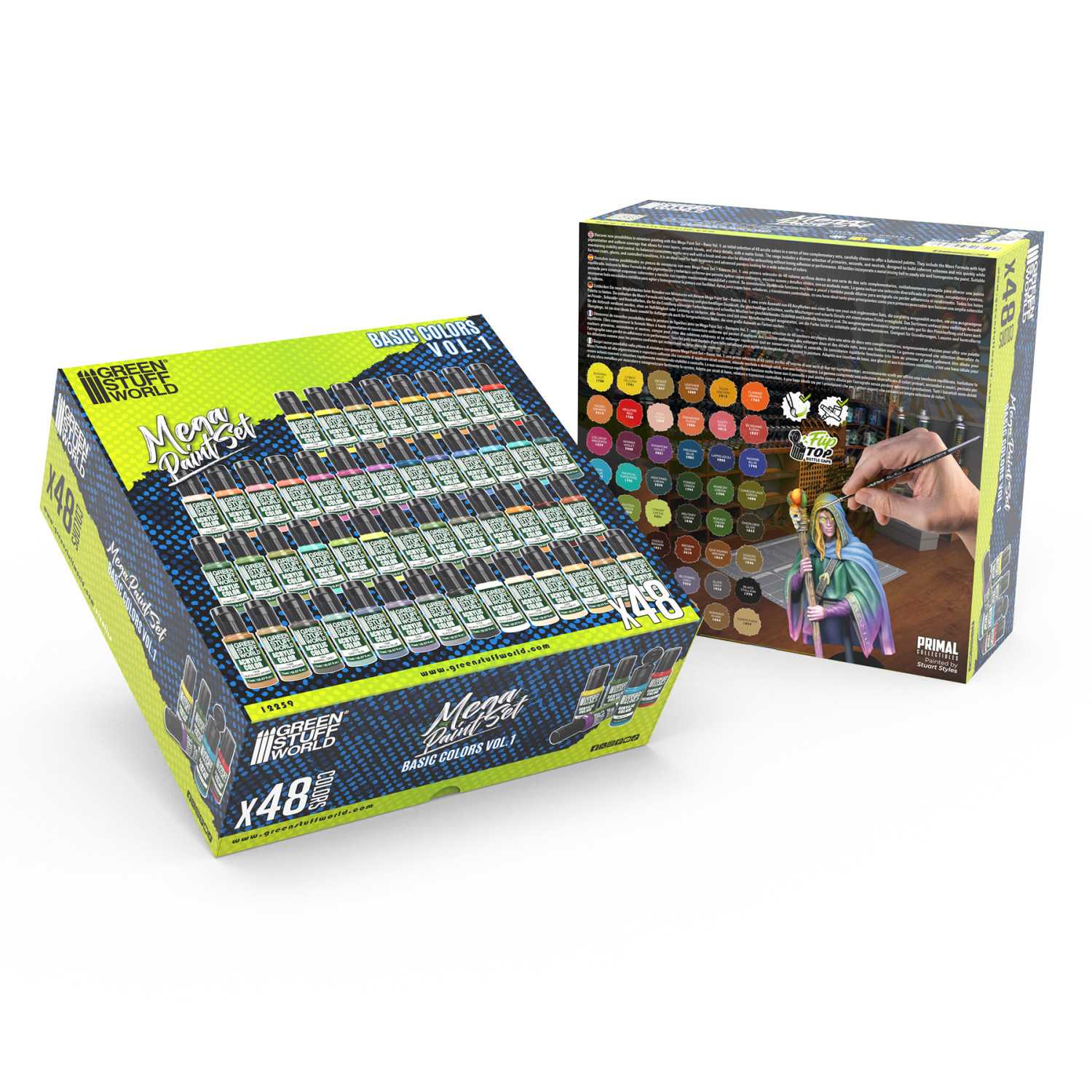 Mega Set de Pintura - Colores Básico Vol.1.0