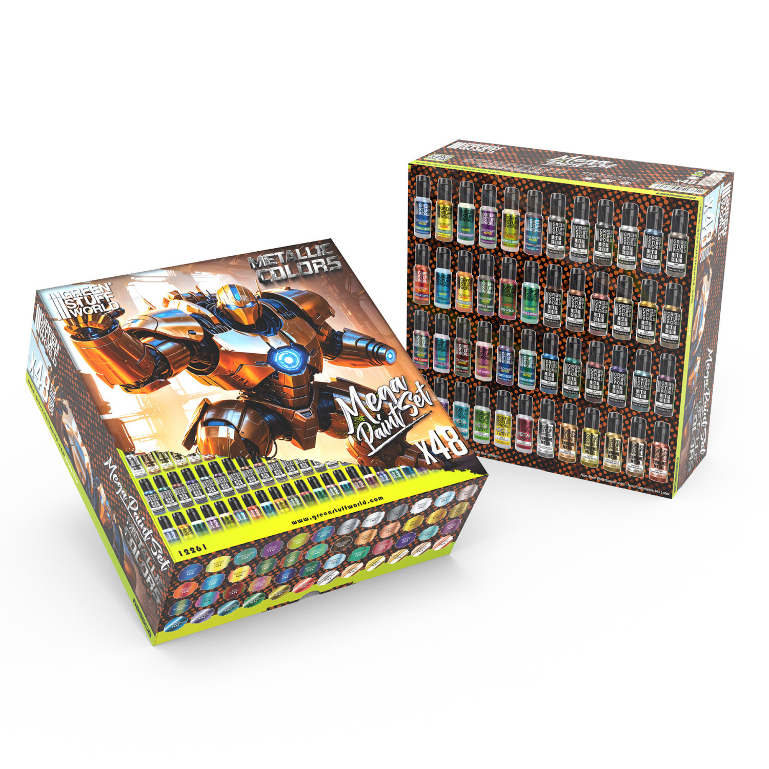 Mega Set de Pinturas Metalicas