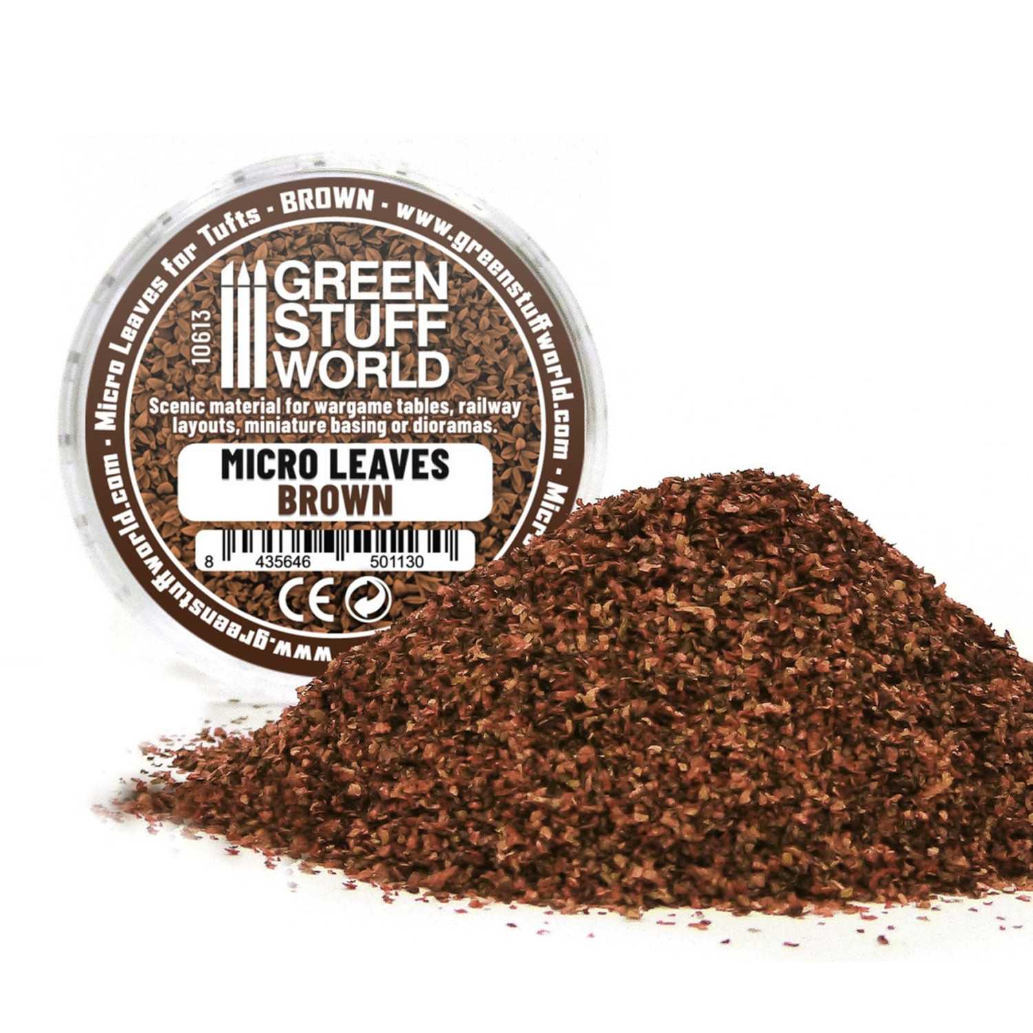 MICRO HOJAS - Mix marrón