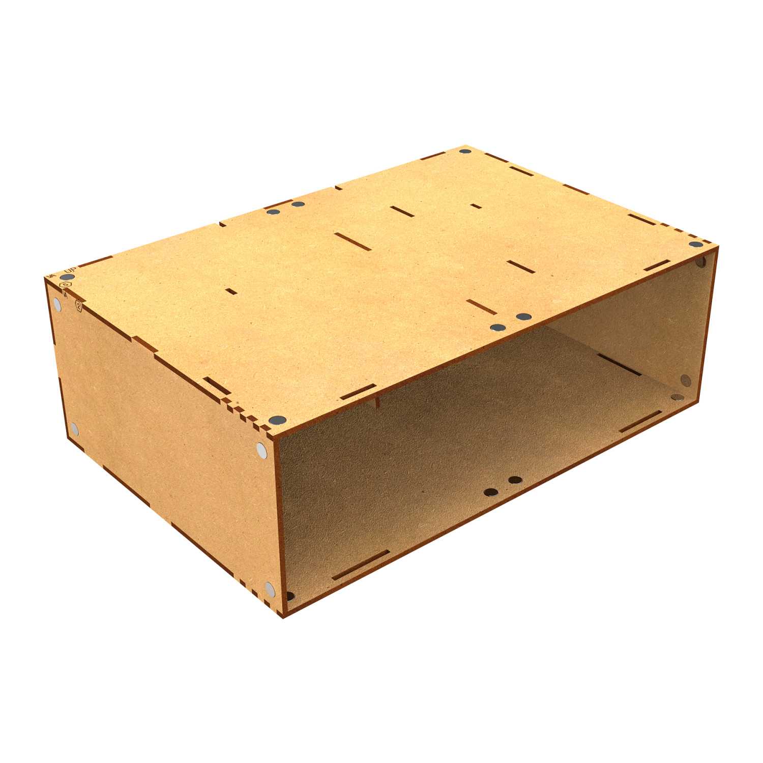 Módulo cajonera apilable hueca
