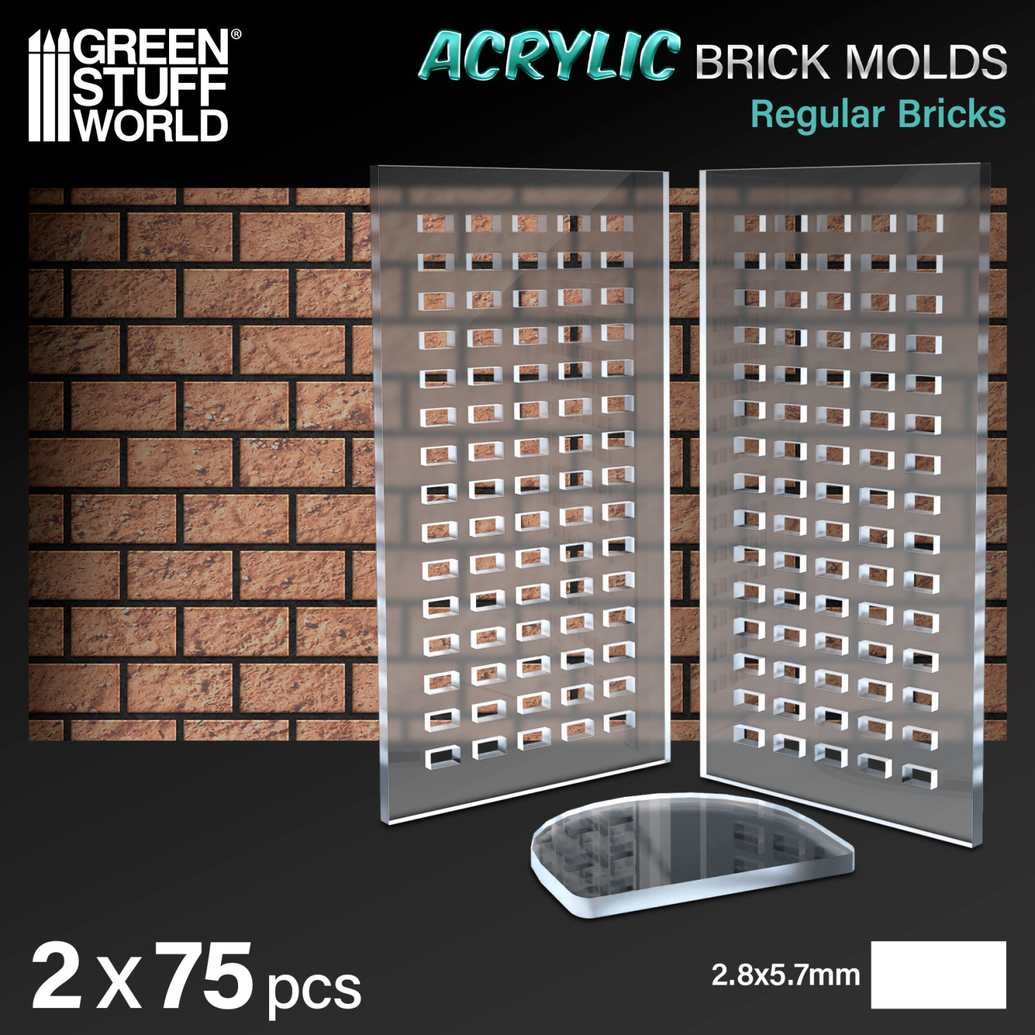 Moldes Acrilicos  - Ladrillos