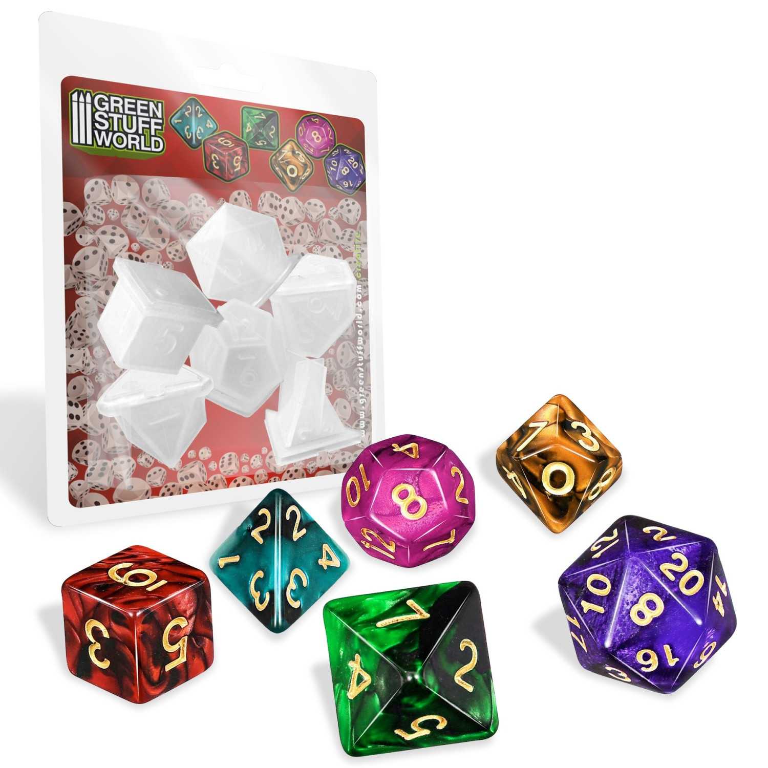 Moldes Dados Rol RPG