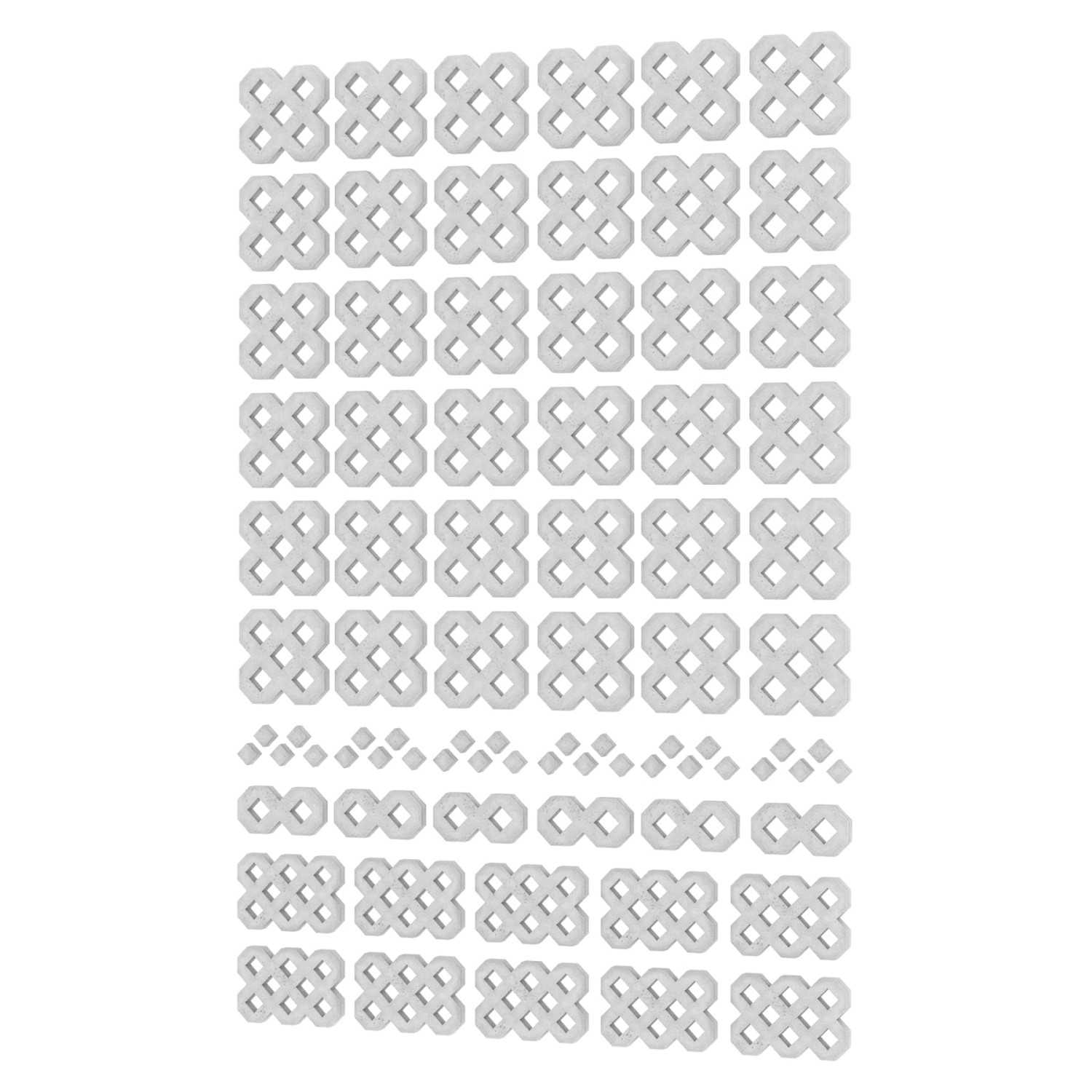 Moldes de Silicona - Adoquín césped