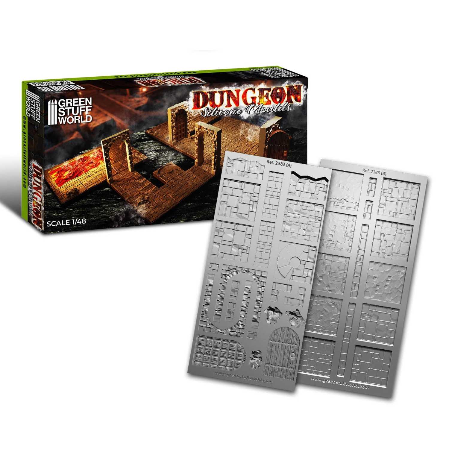 Moldes de Silicona - DUNGEON