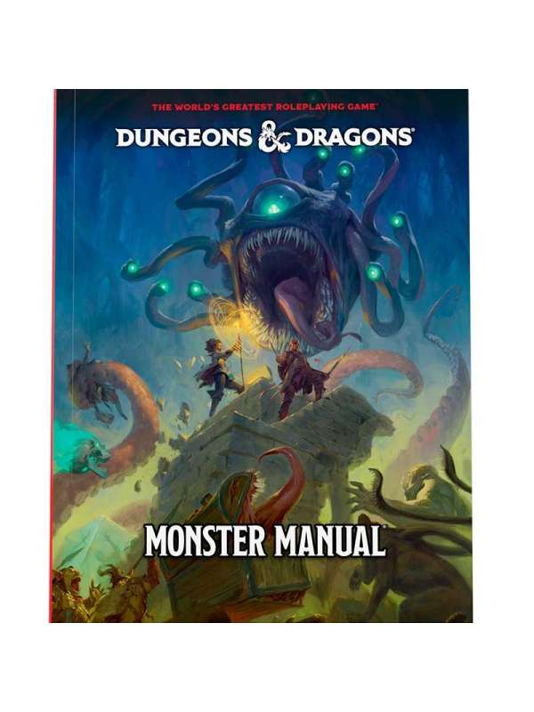 Monster Manual en Inglés Wizards of the Coast - Dungeons and Dragons