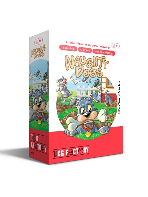 Naughty Dogs Juego de mesa Inglés