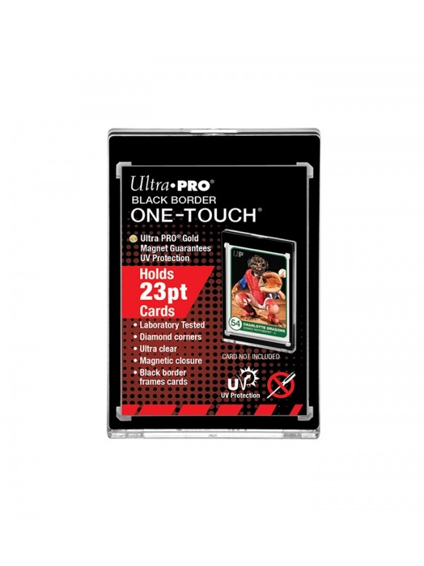 ONE - TOUCH Magnetic Holder 23PT Black Bordered - Ultra Pro