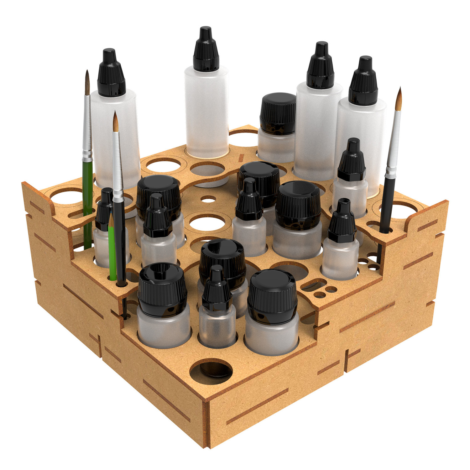 Organizador Modular Pinturas - ESQUINA RECTA