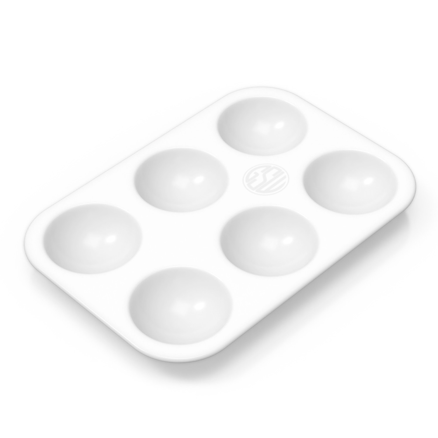 Paleta de Plastico Mezclas Rectangular