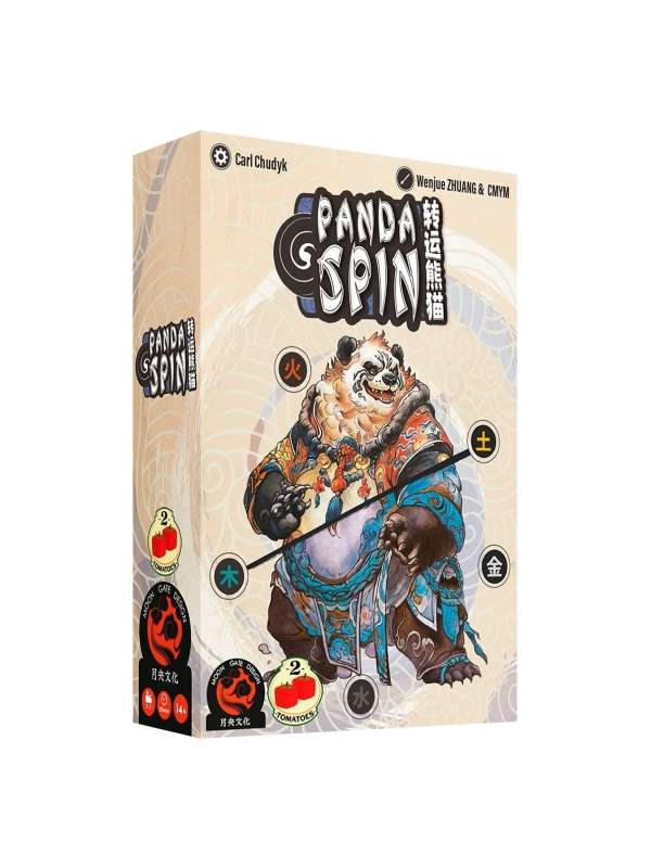Panda Spin Juego de mesa en Español - 2Tomatoes Games