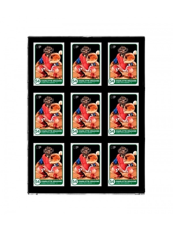 Paquete De 9 Soportes Magnéticos35PT 9 - Card Black Border UV ONE - TOUCH Magnetic Holder Ultra Pro