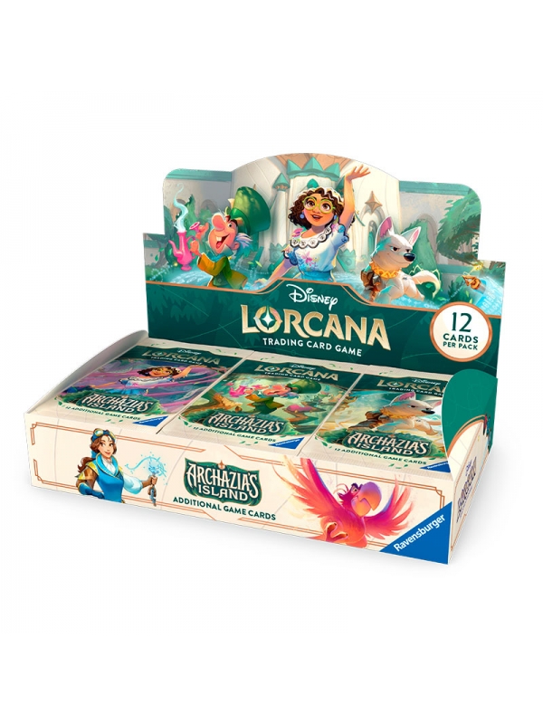 Paquetes de refuerzo (24 unidades) Archazia’s Island Inglés - Disney Lorcana TCG
