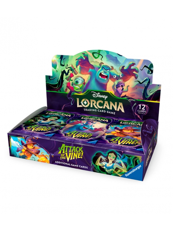Paquetes de refuerzo (24 Unidades) Inglés Attack of the Vine! - Disney Lorcana TCG