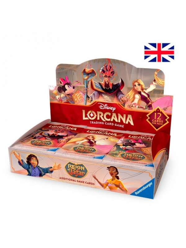 Paquetes de refuerzo (24 unidades) Reign of Jafar Inglés - Disney