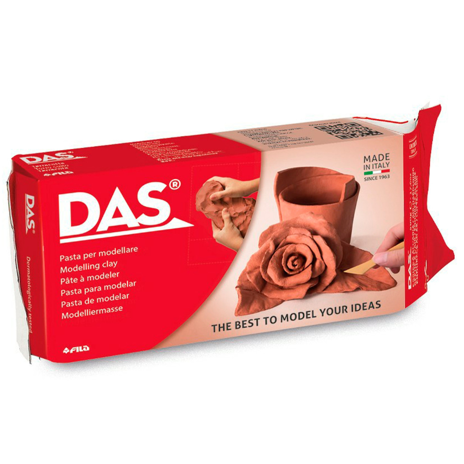 Pasta DAS Terracota 500gr.
