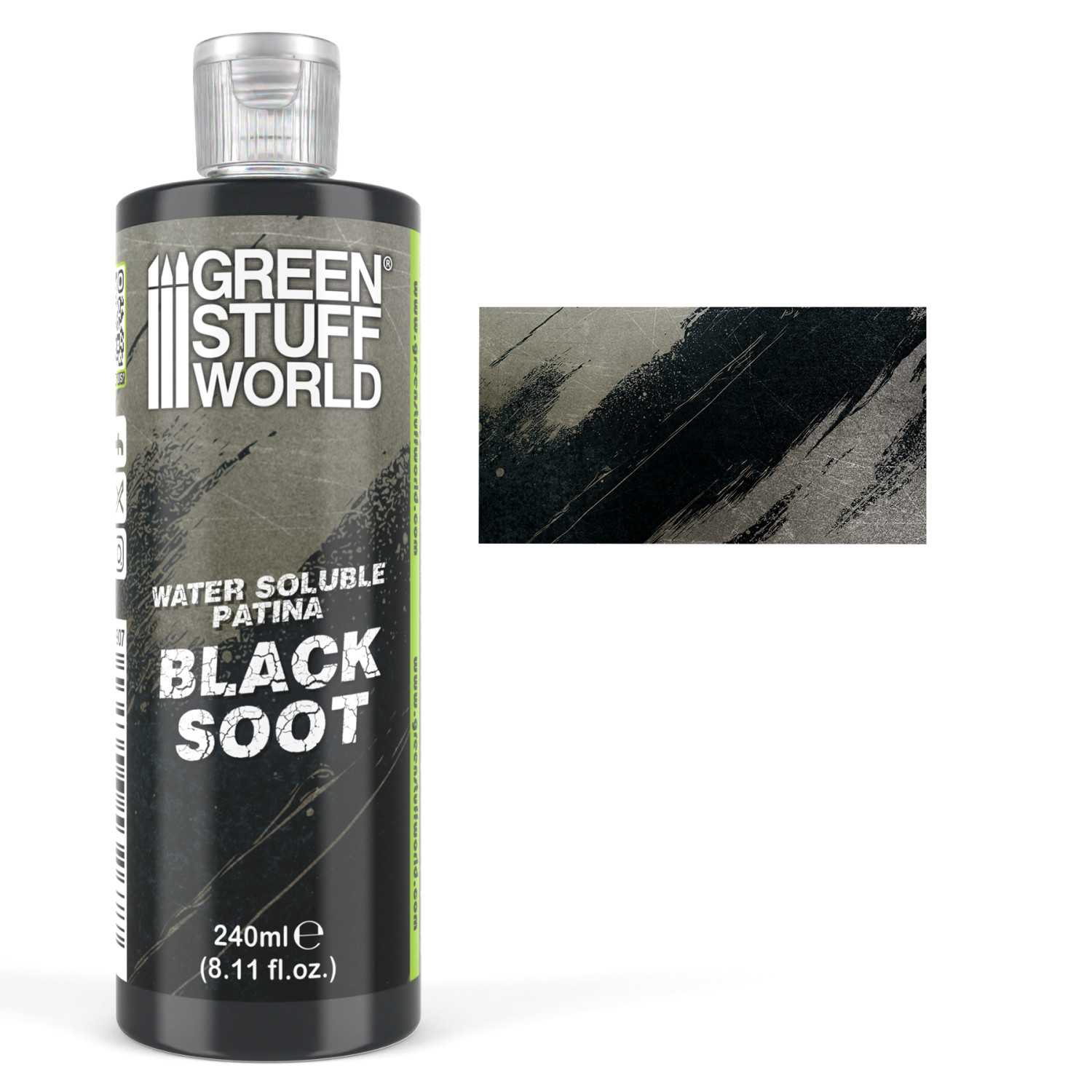 Patinas solubles agua BLACK SOOT 240ml