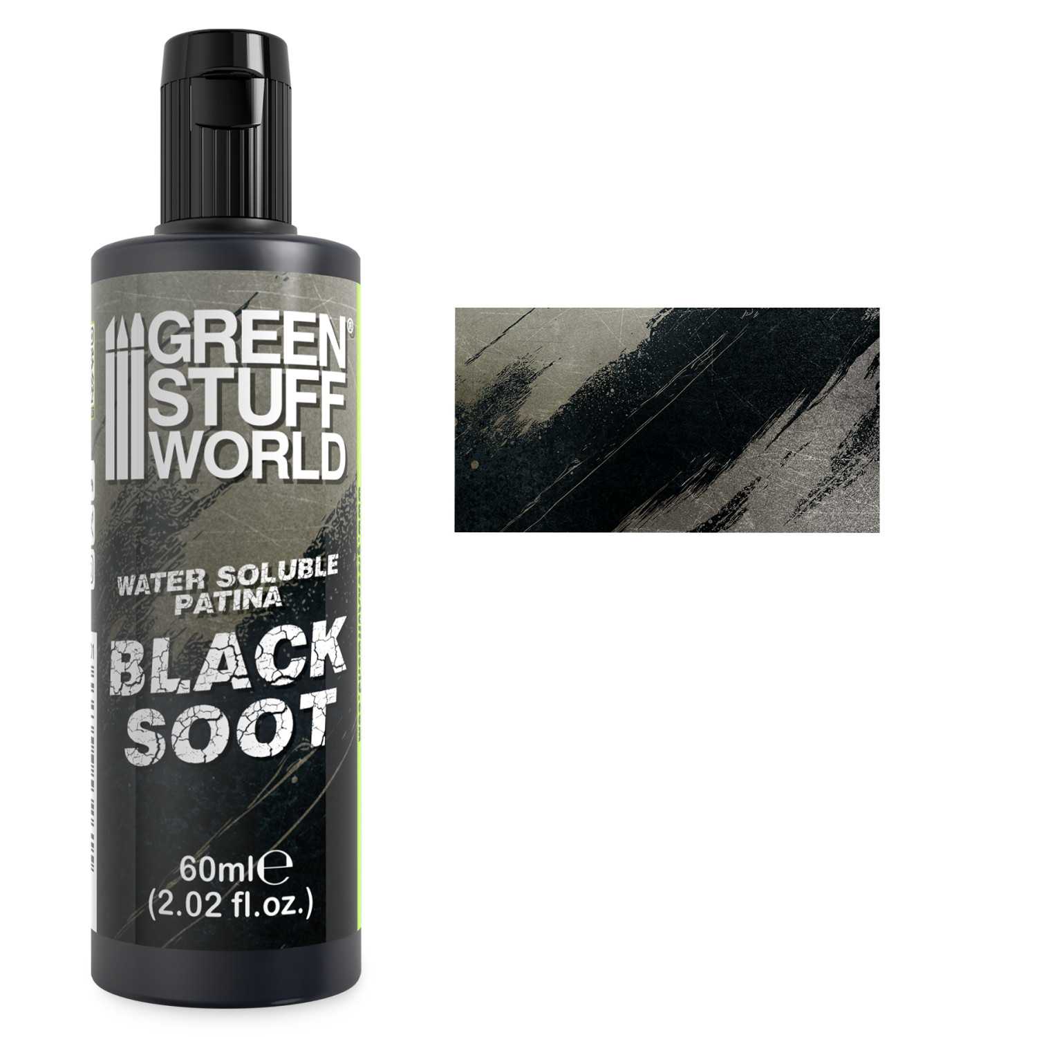 Patinas solubles agua BLACK SOOT 60ml