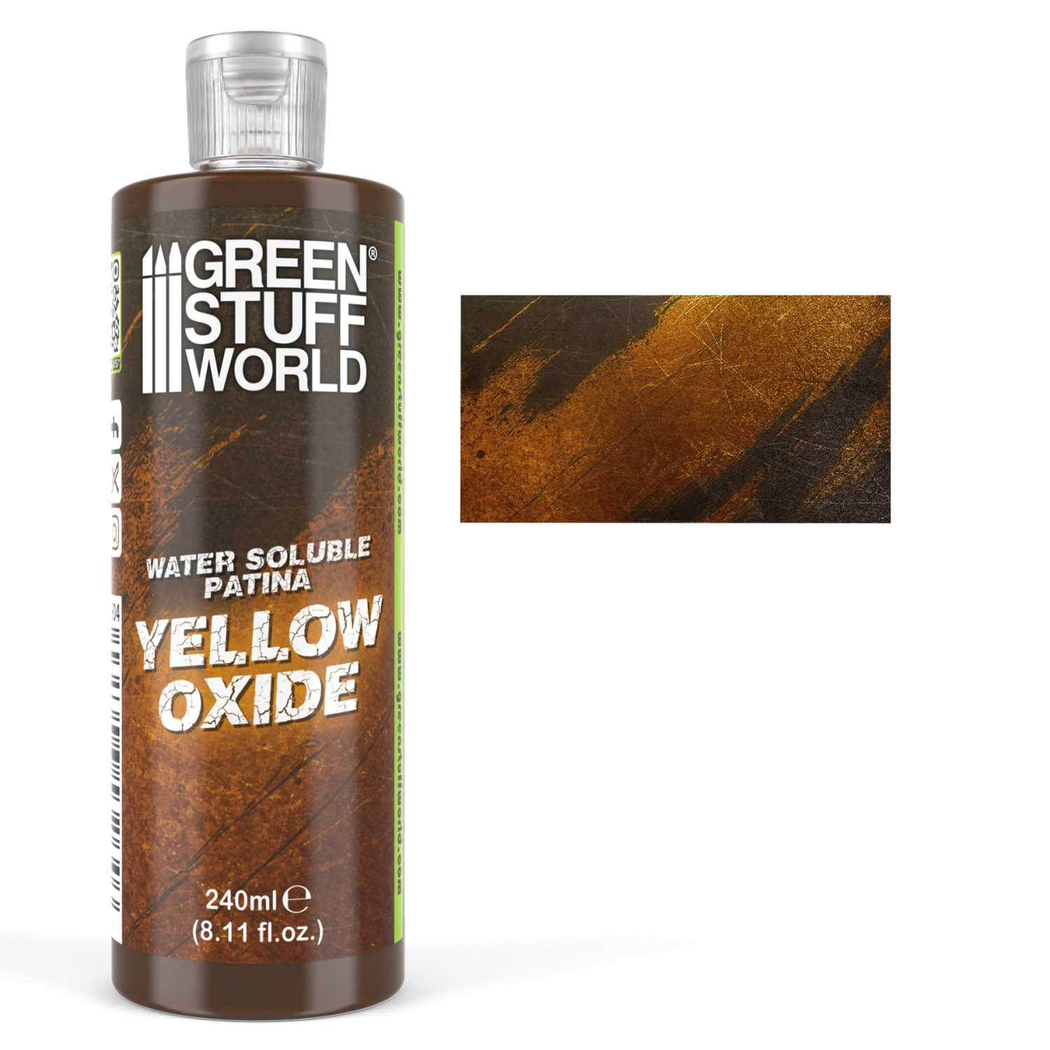 Patinas solubles agua YELLOW OXIDE 240ml