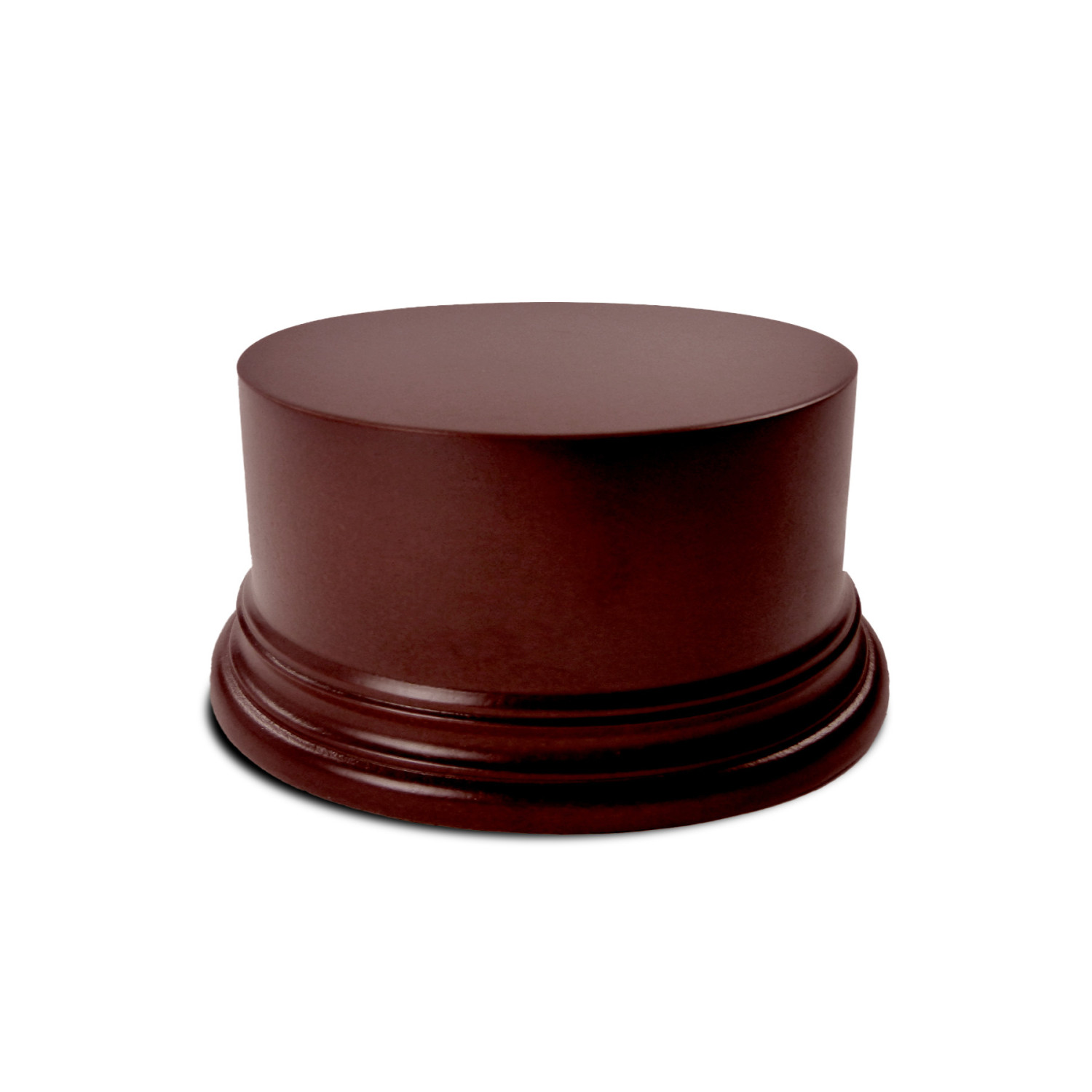 Peana madera redonda 10cm - Avellana