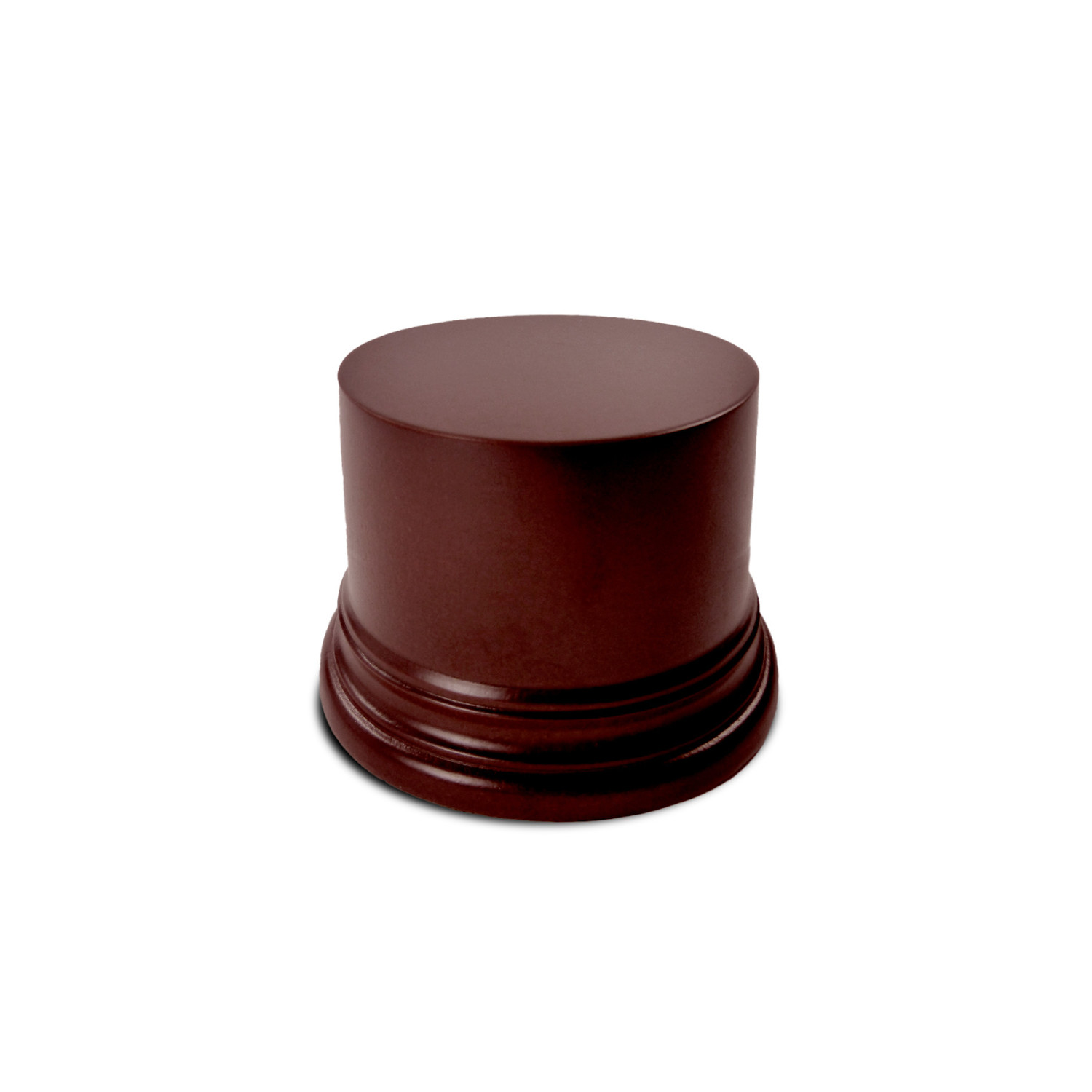 Peana madera redonda 5,5 cm - Avellana