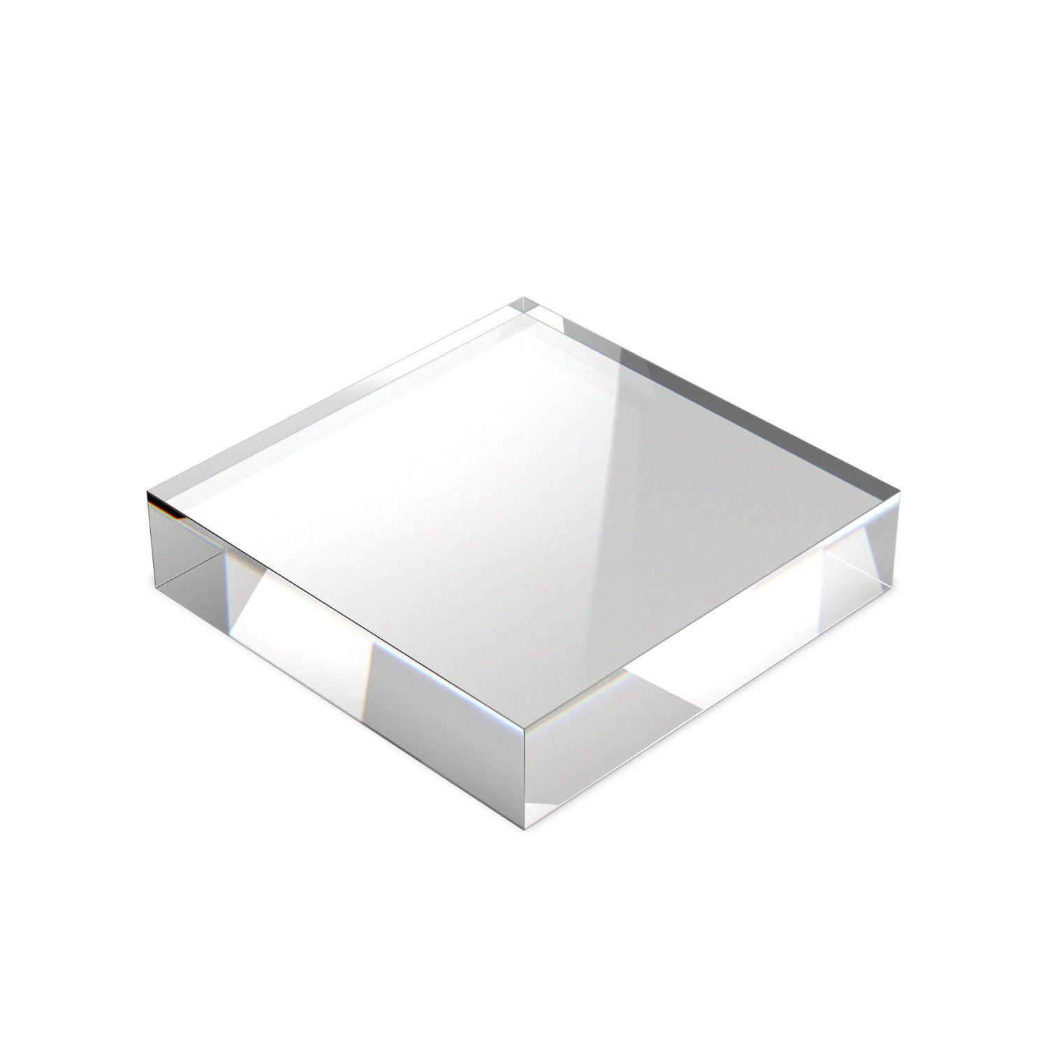 Peana metacrilato 100x100x15mm