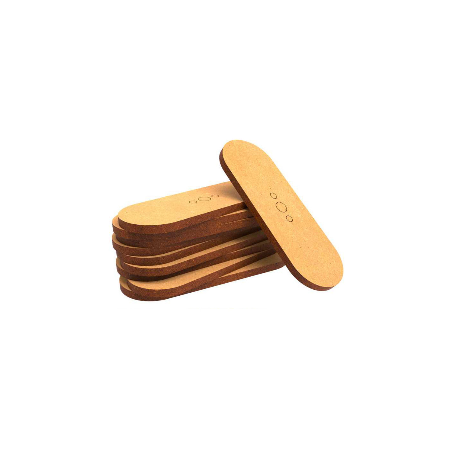 Peanas DM - Ovaladas 25x70mm