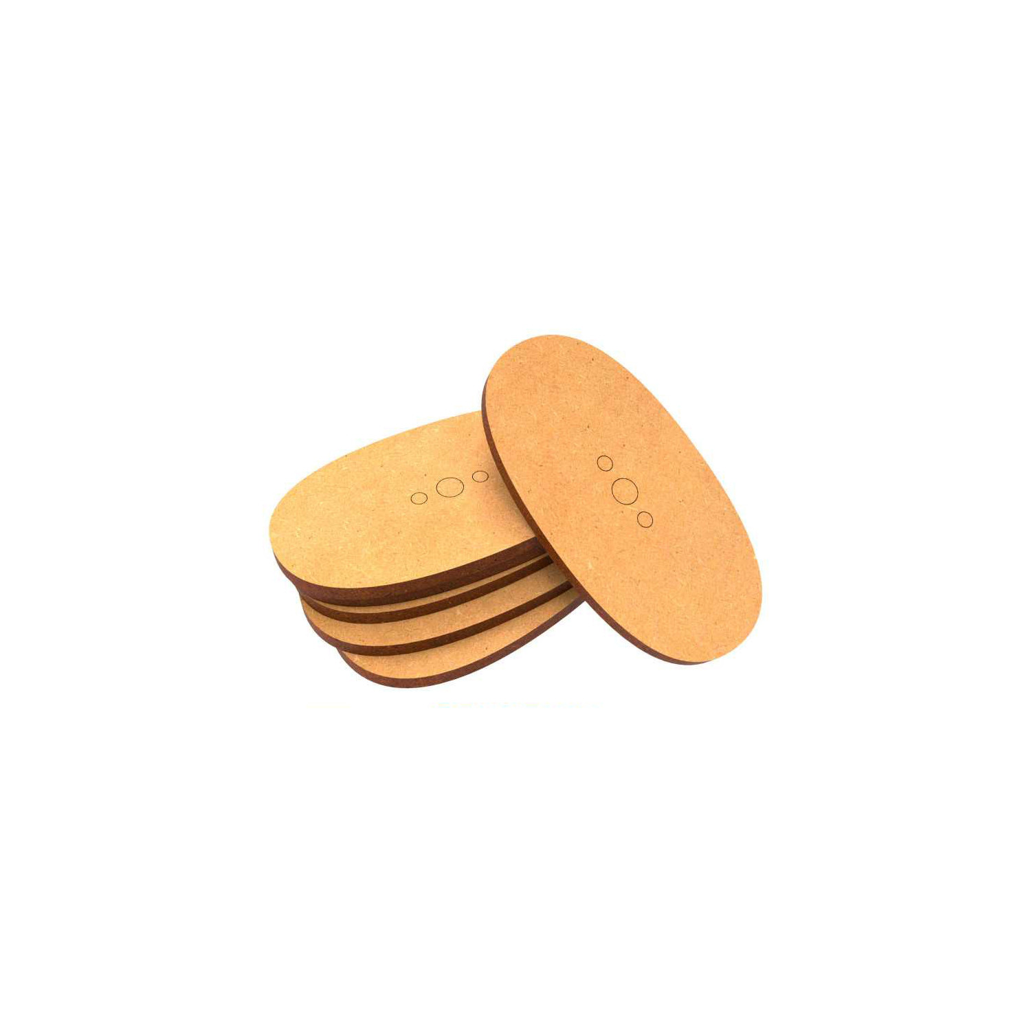 Peanas DM - Ovaladas AOS 60x35mm