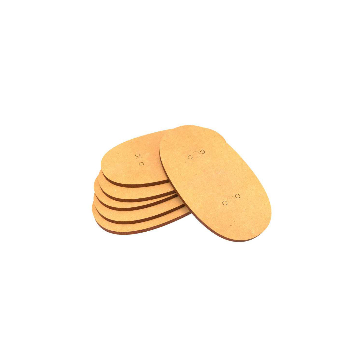 Peanas DM - Ovaladas AOS 90x52mm