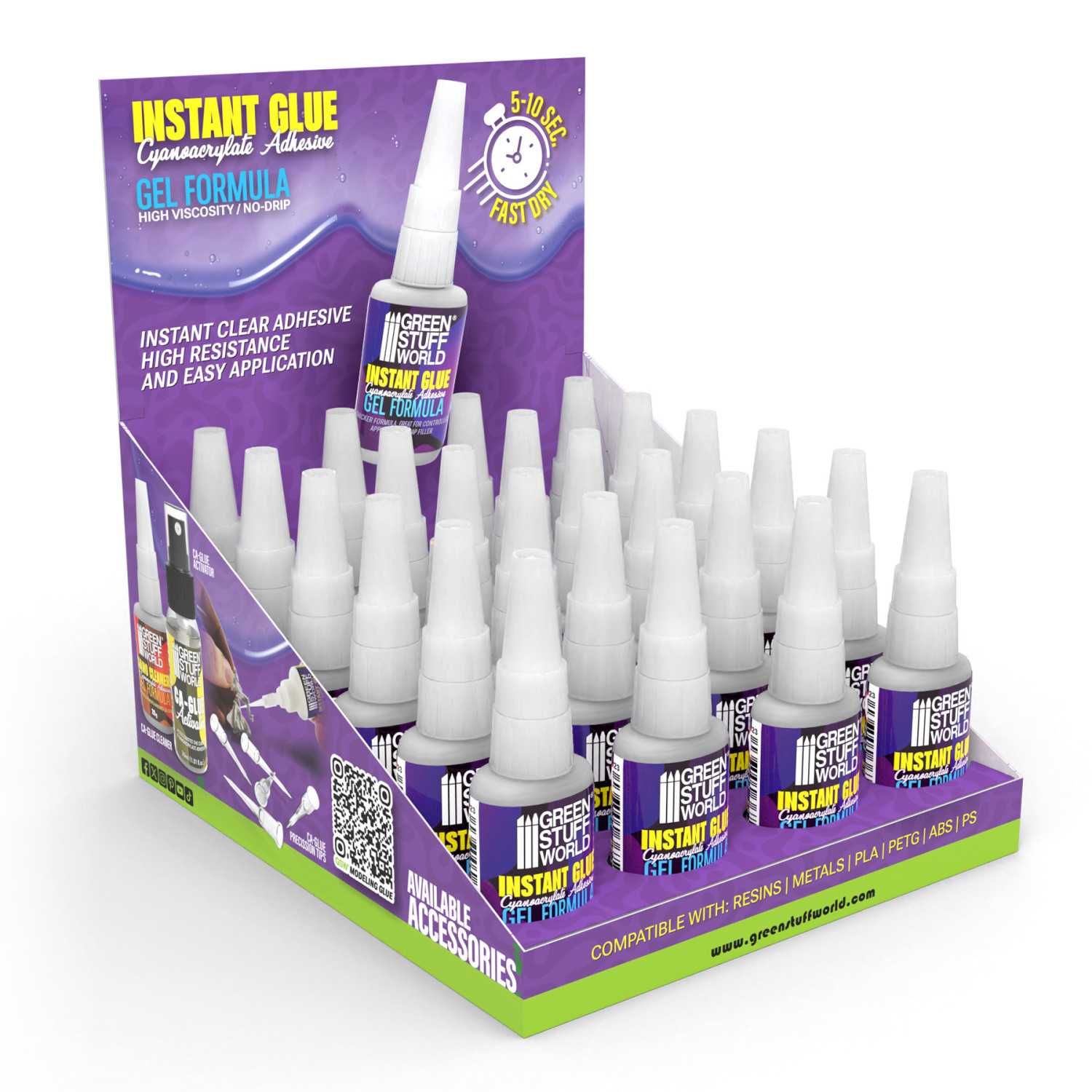 Pegamento Ciano Gel 20gr. (Pack x24)