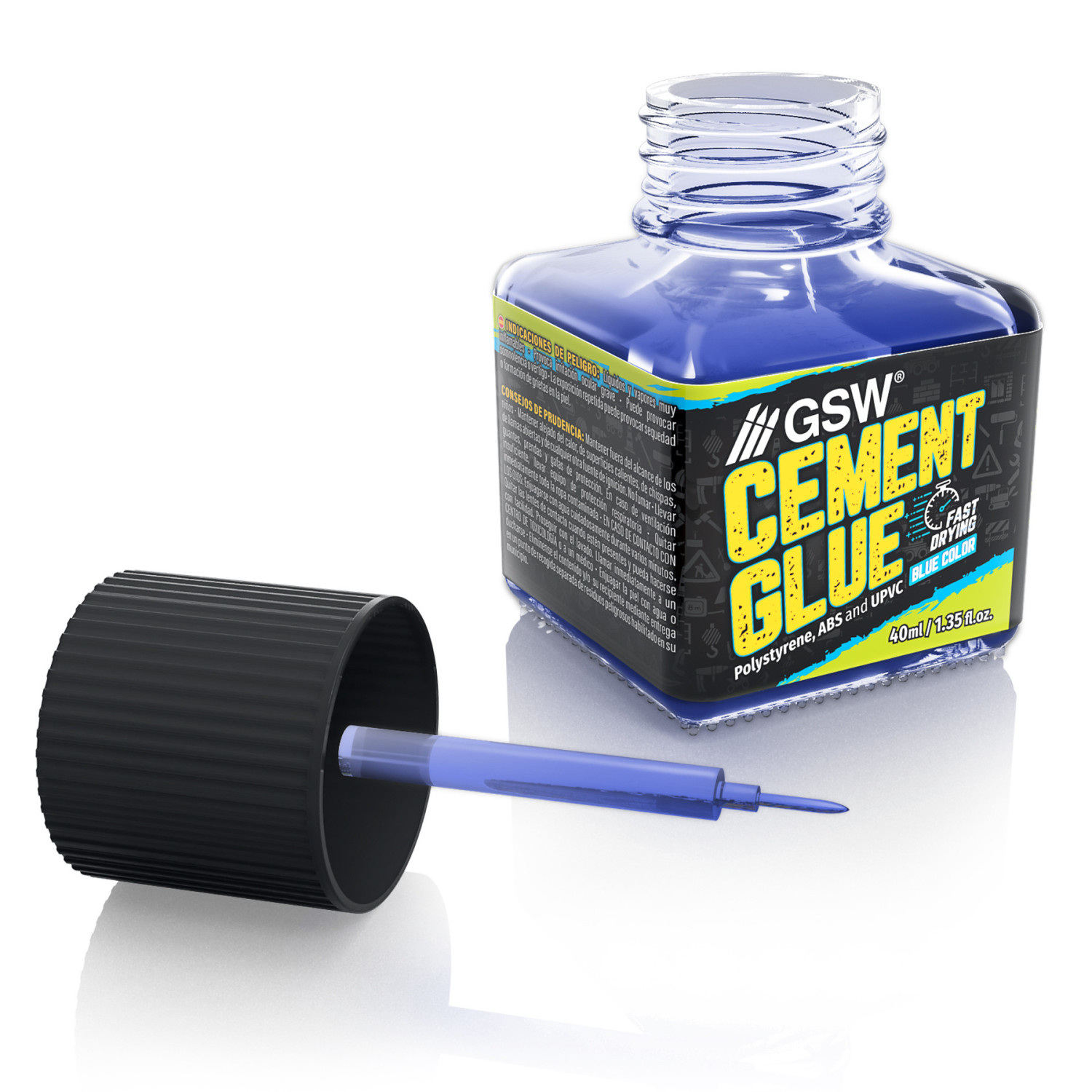 Pegamento para plásticos Azul 40ml